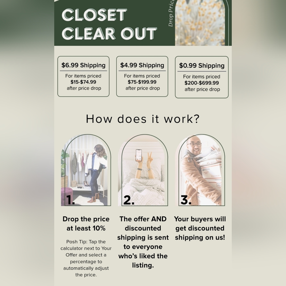 Closet Clear Out Instructions